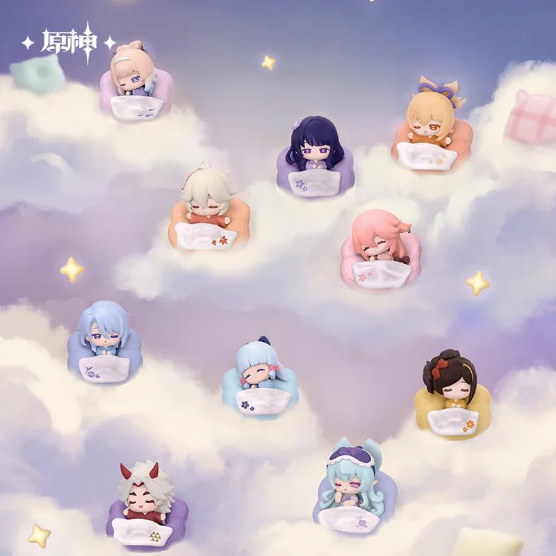 Home Security Box - Ímã de geladeira Chibi de Genshin