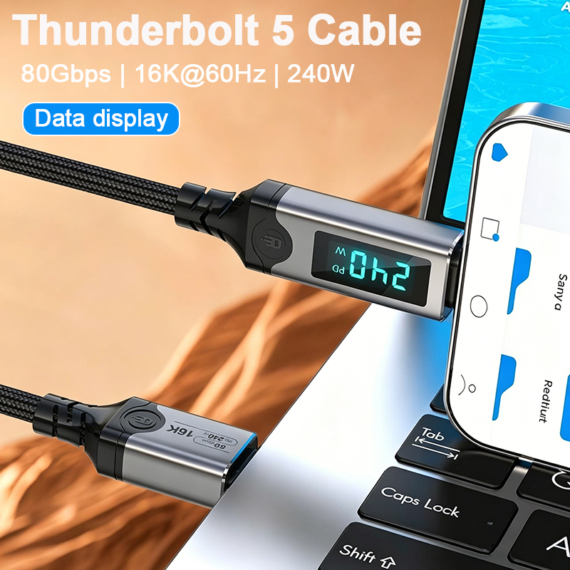 Cabo USB Tipo C PD240W com Car - Home Security Robot avaliação e preço