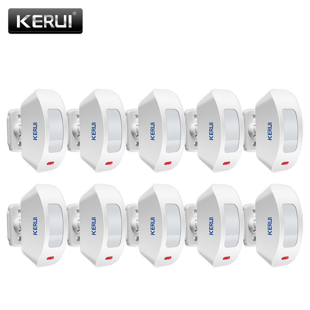 Kerui cortina sem fio detector - Sim Gsm Alarm avaliação e preço
