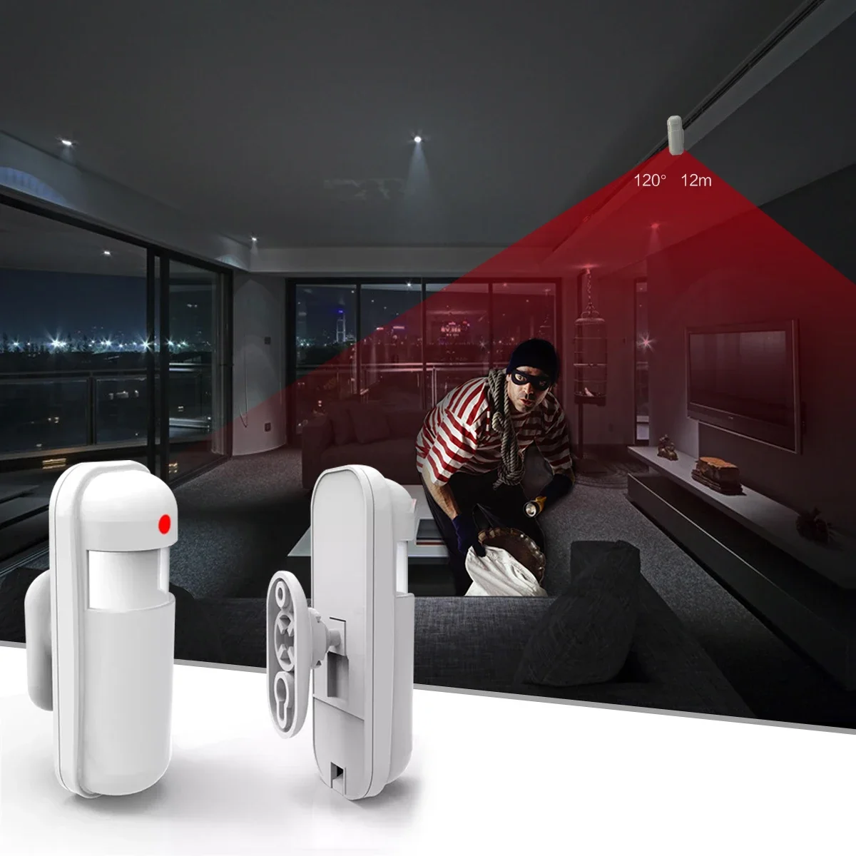 Mini detector infravermelho pi - Sim Gsm Alarm avaliação e preço
