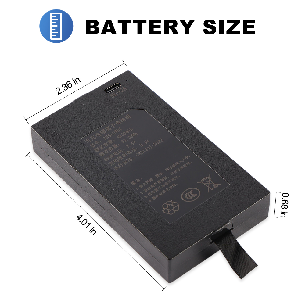 Bateria de substituição ZNS-09 - Home Security Battery Replacement avaliação e preço
