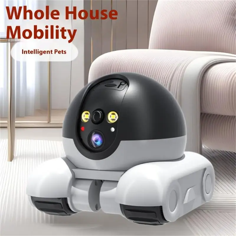 Câmera estimação rotativa 360  - Home Security Robot avaliação e preço